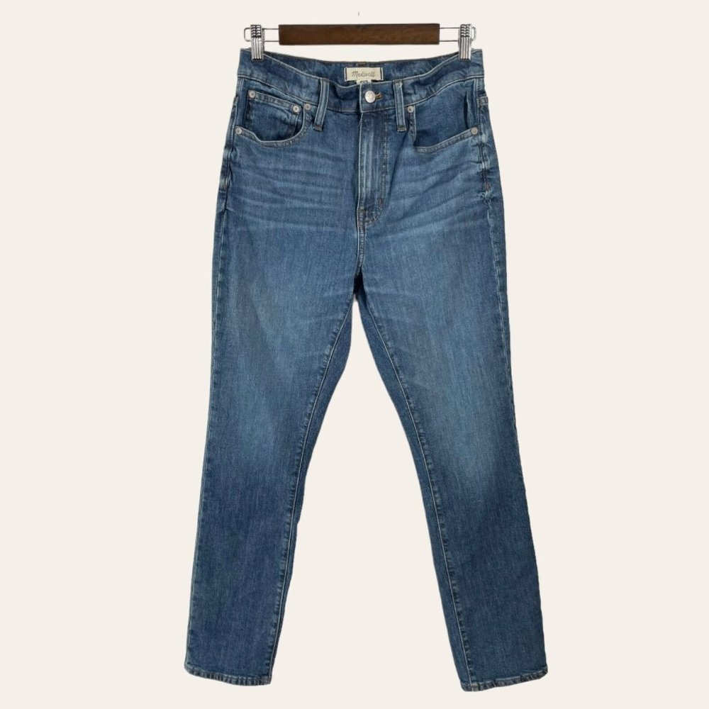 Madewell High Rise Slim Boyfriend Jeans Size 27